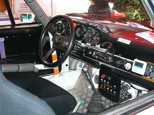 interiér Carrera 3,0 RS
